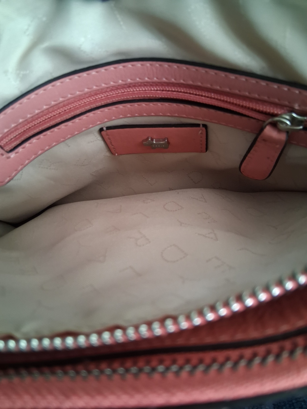 RADLEY LONDON Coral-Pink Leather Crossbody Bag - Picture 9 of 16